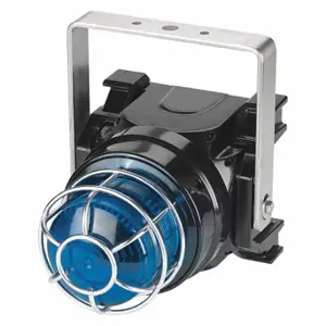 FEDERAL SIGNAL G-STR-230-T-B Strobe Light, Blue, Xenon, 24 to 240VAC, 21 Joules, 10000 hr Lamp Life, Fresnel, 60 | CP4YGB 46KU09