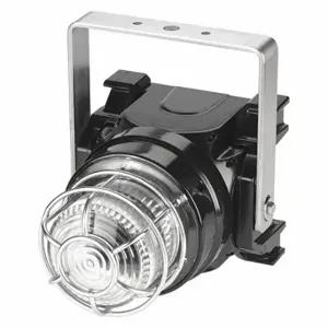 FEDERAL SIGNAL G-STR-230-T-C Strobe Light, Clear, Xenon, 24 to 240VAC, 21 Joules, 10000 hr Lamp Life, Fresnel | CP4YGG 46KU10