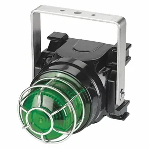 FEDERAL SIGNAL G-STR-230-T-G Strobe Light, Green, Xenon, 24 to 240VAC, 21 Joules, 10000 hr Lamp Life, Fresnel | CP4YGM 46KU11