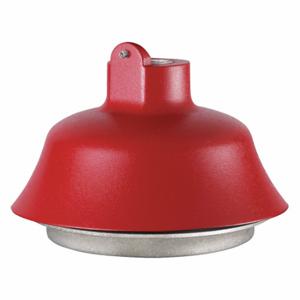 FEDERAL SIGNAL PMXC-R-SB Explosion-Proof Light Mount, Red, 3 11/64 Inch Ht, 8 53/64 Inch Dp, Surface | CP4YCX 447D94