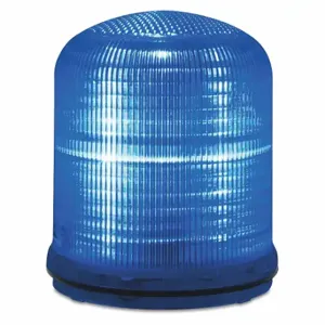 FEDERAL SIGNAL SLM100B Beacon Warning Light, Blue, LED, 12 to 24VAC/DC or 120 to 240VAC, 5 Candela | CP4YMM 436M09