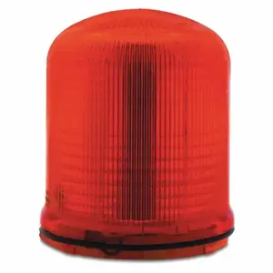 FEDERAL SIGNAL SLM200R Beacon Warning Light, Red, LED, 12 to 24VAC/DC or 120 to 240VAC, 150 Candela | CP4YNR 436M17