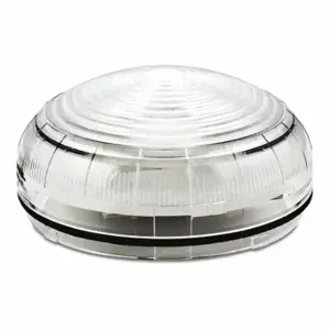 FEDERAL SIGNAL SLM350C Beacon Warning Light, Clear, LED, 12 to 24VAC/DC or 120 to 240VAC, Varies, Fresnel | CP4YMX 436M25