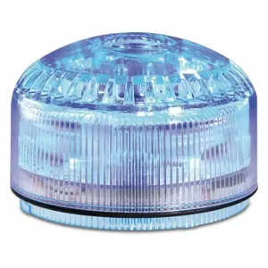 FEDERAL SIGNAL SLM500B Beacon Warning Sounder Light, Blue, LED, 12 to 24VAC/DC or 120 to 240VAC, Varies | CP4YJV 436M31