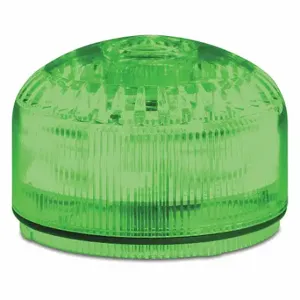 FEDERAL SIGNAL SLM500G Beacon Warning Sounder Light, Green, LED, 12 to 24VAC/DC or 120 to 240VAC, Varies | CP4YJX 436M33