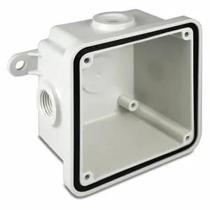 FEDERAL SIGNAL WB-NM Weatherproof Back Box, 4.375 Inch Width, 2.4375 Inch Depth, 4.375 Inch Height | CJ3UKK 447D98