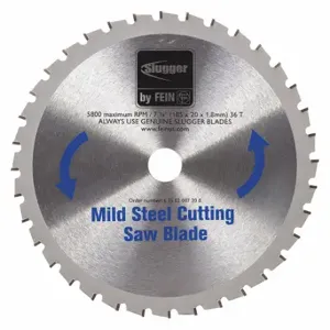 FEIN POWER TOOLS 63502007200 Circular Saw Blade, 7 1/4 Inch Blade Dia, 36 Teeth, 0.078 Inch Cut Width | CP4YQR 34NL90