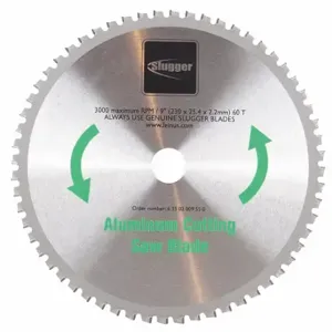 FEIN POWER TOOLS 63502009550 Circular Saw Blade, 9 Inch Blade Dia, 48 Teeth, 0.086 Inch Cut Width, 1 Inch Arbor Size | CP4YRA 21VJ42