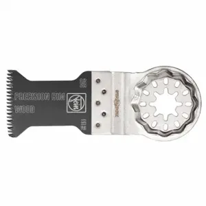 FEIN POWER TOOLS 63502205260 Oscillating Tool Blade, 1 3/8 Inch Blade Width, 2 Inch Blade Length, Precision Cut | CP4YVN 48ZC49