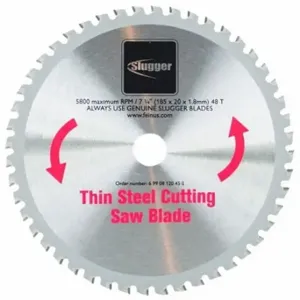 FEIN POWER TOOLS 69908120450 Circular Saw Blade, 7 1/4 Inch Blade Dia, 48 Teeth, 0.25 Inch Cut Width | CP4YQU 346EU5