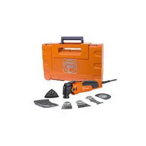 FEIN POWER TOOLS MM 500 PLUS Q-START SET Oscillating Tool Kit, 10000 to 19, 500, 3.4 Deg Oscillation Angle, 2.9 A Current | CP4YYE 61UW28