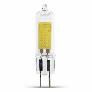 FEIT ELECTRIC LED BP35JCD/830/LED Electric Miniature Led Bulb, Led, T4, 2-Pin Gy6.35, Warm White | CP4ZFP 797UC2