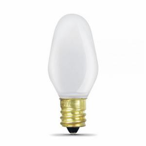 FEIT ELECTRIC LED BP7C7W/827/LED2/HDRP Glühbirne C7, Kandelaber-Schraube, Kandelaber-Schraube, 7 W, 2700 K, 30 lm, 2 Stück | CP4ZDB 797UA0