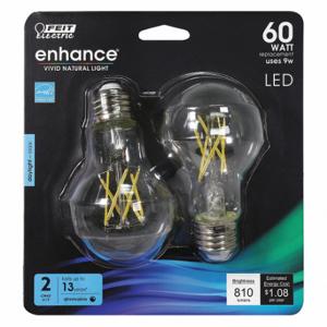 FEIT ELECTRIC LED BPA1960CL950CAFIL2RP Glühbirne, A19, mittlere Schraube, 2er-Pack | CP4ZBY 56JH35