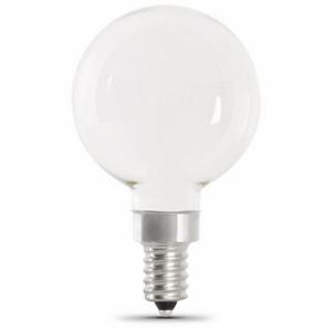 FEIT ELECTRIC LED BPG1660W950CAFIL2/RP Bulb G16 1/2, Candelabra Screw, Candelabra Screw, 60 W, LED, 2 Pack | CP4ZDH 797U79