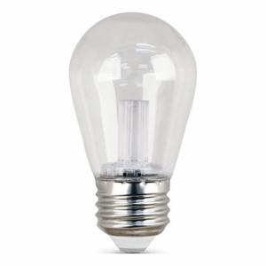 FEIT ELECTRIC LED BPS14/SU/LED-Glühbirne, S14, mittlere Schraube, 1.5 W INC, 1.5 W Watt, 80 lm, LED | CP4ZEX 797UA8
