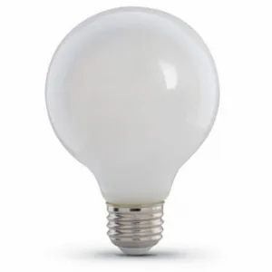 FEIT ELECTRIC LED G2540W927CA/FIL/3/RP Bulb G25, Medium Screw, Medium Screw, 60 W, 2700K, 3.8 W Watts, 3 Pack | CP4ZGD 797U86