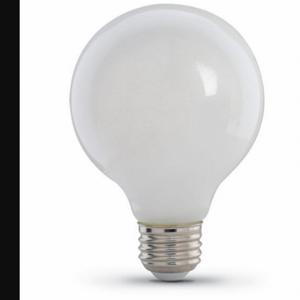 FEIT ELECTRIC LED G2560W930CA/FIL/3/RP Bulb G25, Medium Screw, Medium Screw, 60 W, 2700K, 5.5 W Watts, 3 Pack | CP4ZDV 797U91