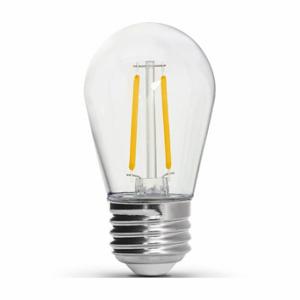 FEIT ELECTRIC LED S14HO/822/FIL/4 Bulb, S14, Medium Screw, 2W INC, 2 W Watts, 140 lm, LED, 4 Pack | CP4ZGE 797UC1