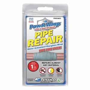 FERNCO FPW248CS Pipe Repair Kit, Resin Fiberglass, 2 Inch W x 48 Inch L Wrap Size | CP4ZKK 2KUT3