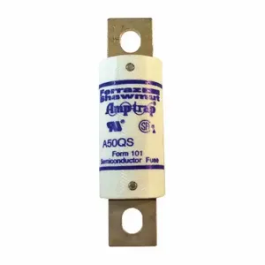 FERRAZ SHAWMUT A50QS70-4 Semiconductor Fuse, 70A, 500V AC, Bolt-On Body, 3-5/8 Inch Length x 1 Inch Dia Fuse Size | CT3BHQ 6XPH6