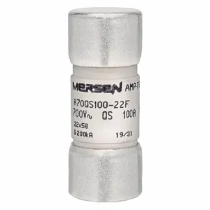 FERRAZ SHAWMUT A70QS100-22F Semiconductor Fuse, 100A, 690V AC, Cylindrical Body, 700V DC | CT3BDJ 36A654