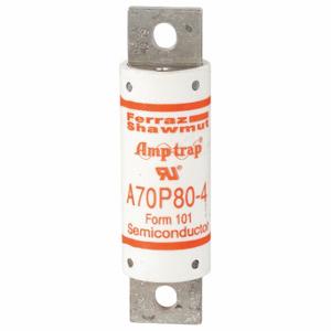 FERRAZ SHAWMUT AD A70P80-4 Semiconductor Fuse, 80A, 700V AC, Bolt-On Body | CT3BJC 36A650