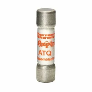 FERRAZ SHAWMUT ATQ1/2 Fuse, 1/2 A, 500 VAC, 10kA at 500 VAC, 1-1/2 Inch Length x 13/32 Inch dia Fuse Size, ATQ | CT3BBM 4ZWZ8