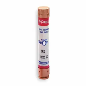 FERRAZ SHAWMUT TRS17-1/2RID Fuse, 17 1/2 A, 600 VAC, 5 Inch Length x 13/16 Inch dia Fuse Size, Cylindrical Body | CT3AMB 4YZW3