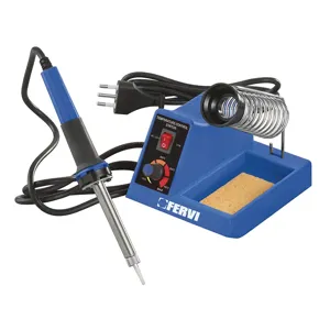 FERVI 0031 Soldering Iron Station, Temperature Controlled, 450 Degree C. Max. Temperature | CF3RJV