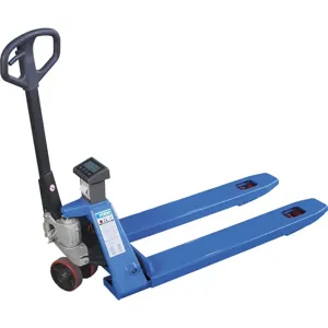 FERVI 0068/S Pallet Truck, With Scale And Printer, 2000 kg Capacity, 88 - 200 mm Fork Height | CF3RUU