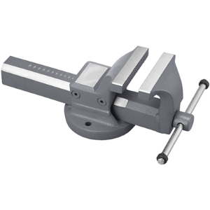 FERVI 0135/100 Vise, 125 mm Opening, 100 mm Jaw Size, Forged Steel | CF3RGD