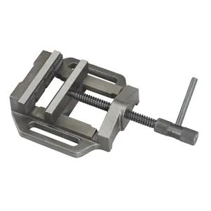 FERVI 0142/100 Drill Press Vise, 85 mm Opening, 100 x 25.5 mm Jaw Size | CF3RWV