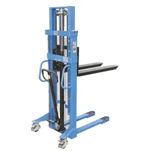 FERVI 0143/25 Manual Stacker, 800 / 1000 kg Capacity, 75 - 2500 mm Fork Height | CF3RVC