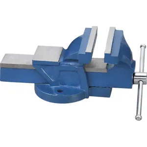 FERVI 0174/100 Bench Vice, 100 x 20mm Jaw Size, Cast Iron | CJ4LBR