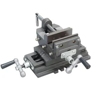 FERVI 0188/100 Two Way Cross Vise, 100 x 25mm Jaw Size | CJ4KZC