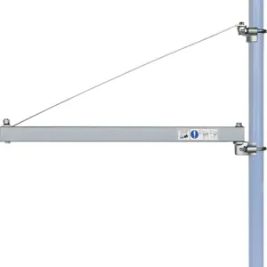 FERVI 0236 Hoist Arm, 300Kg Capacity, 750mm Length, 380mm Slot Distance | CJ4LDZ