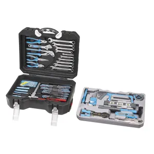 FERVI 0315 Tool Box, With Tools, Chrome Vanadium, 132 Pieces | CJ4KVM