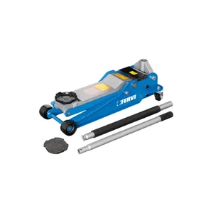 FERVI 0369 Hydraulic Trolley Jack, 3.5 Ton Capacity, 110 - 560 mm Lifting Height | CF3RRB