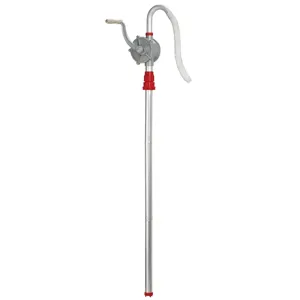 FERVI 0385 Rotary Hand Pump, 2LPM, Aluminum | CJ4KWL