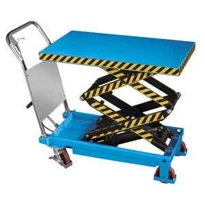 FERVI 0467 High Lift Trolley, 350 kg Capacity, 910 x 500 x 53 mm Dimension | CF3RTY