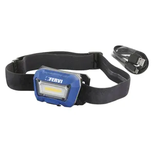 FERVI 0482/3 Head Lamp, With Sensor, 3W, 300lm, 3.7V | CJ4KWW