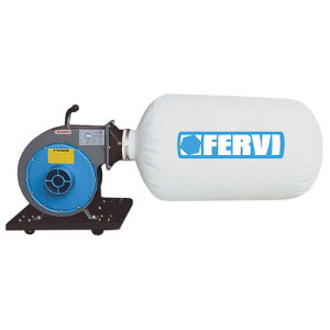 FERVI 0495 Staubsammler, tragbar, 830 Kubikmeter pro Stunde Durchflussrate, 230 V, 0.75 kW Motor | CF3RPP