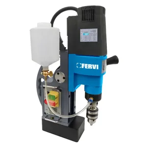 FERVI 0518/30 Magnetic Drill, 11000 N Magnetic Force, 175 mm Spindle Travel | CF3RLV