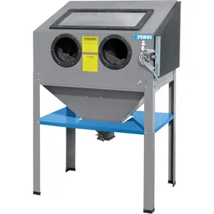 FERVI 0575 Vertical Sandblast Cabinet, 6.5 To 7.5 Bar Pressure | CJ4LBY