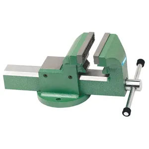 FERVI 0591/100 Vise, 105 mm Opening, 100 mm Jaw Size, Steel | CF3RGL