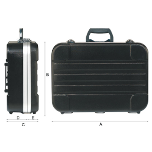 FERVI 0682 Tool Case, 25 kg Capacity, ABS | CF3RFT