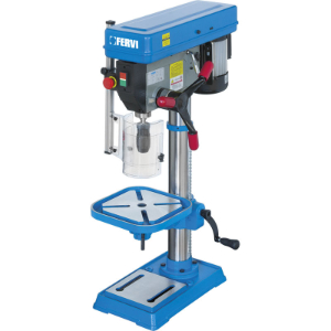 FERVI 0750 Drill Press, With Drive Belt, 16 mm Drilling Capacity, Single Phase Motor | CF3RLR