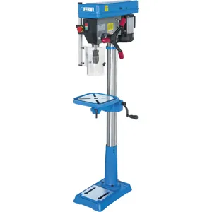 FERVI 0752 Floor Drill Press, With Drive Belt, 16 mm Drilling Capacity, Single Phase Motor | CF3RKX