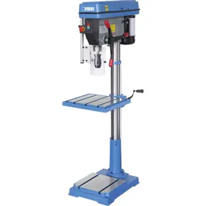 FERVI 0754/400V Floor Drill Press, With Drive Belt, 20 mm Drilling Capacity, Three Phase Motor | CF3RLM